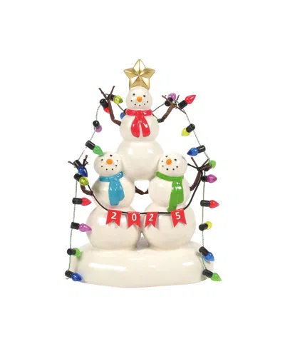 Department Five Village Lucky The Snowman 2025 Accessory In Multi