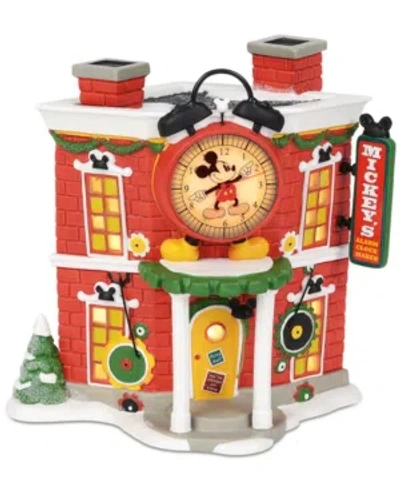 Department Five Villages Disney Mickey's Alarm Clock Shop