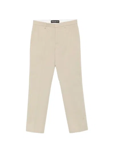 Department Five Warren Logo-patch Trousers In Neutral