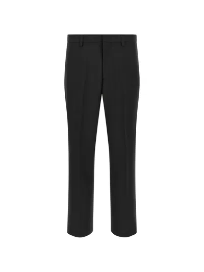 Department Five Warren Straight-leg Trousers In Black