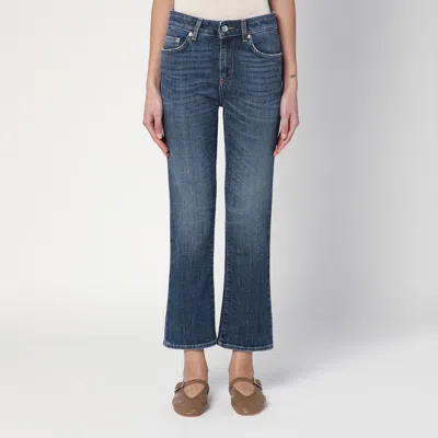 DEPARTMENT FIVE DEPARTMENT FIVE  WASHED BLUE CLAR BOOTCUT JEANS