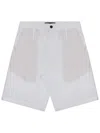 Department Five White Regular Solid Shorts In White