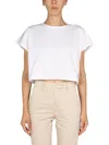 Department Five White Solid Crew Neck T-shirt In White