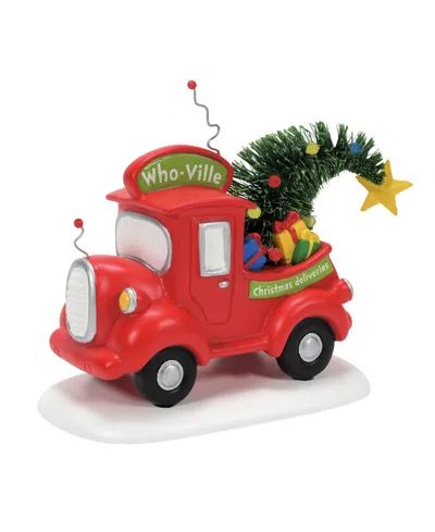 Department Five Who-ville Christmas Deliveries Figurine In Multi
