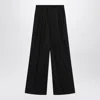 Department Five Wide Black Cotton Pants