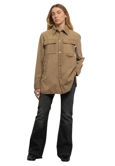 Department Five Woman  Vintage Effect In Brown