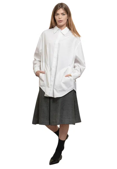 Department Five Woman  With Pocket In White