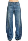 Department Five Women's Jeans  Straight Gabra In Blue