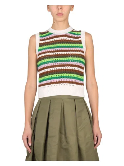 DEPARTMENT FIVE WOMEN'S TOP PATTY TOP | SIZE LARGE | DM054
