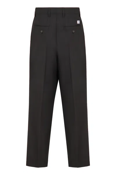 Department Five Department 5 Wool Blend Trousers In Black