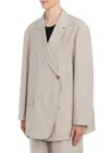 Department Five Wow Caban Boxy Woman  Cotton In Beige