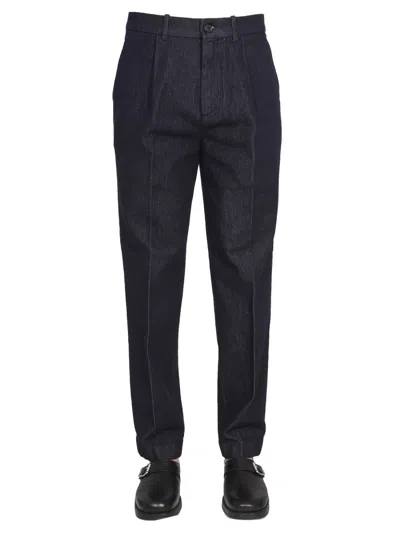 Department Five Yang Pants In Black