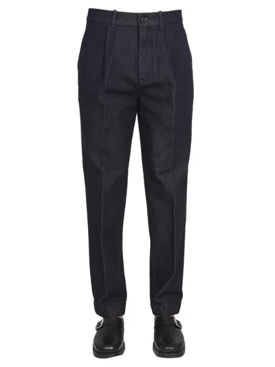 Department Five Department 5 Yang Trousers In Blue