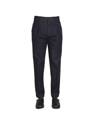 Department Five Department 5 Yang Trousers In Blue