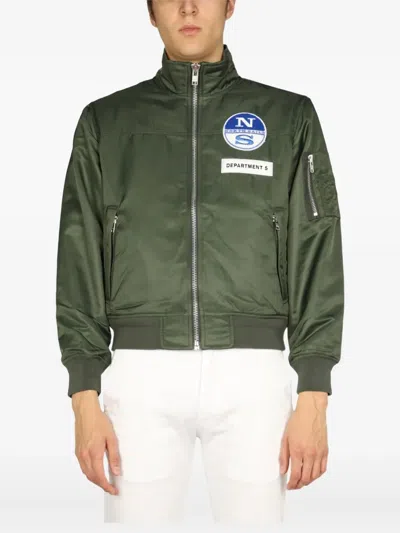 DEPARTMENT FIVE ZIP-UP PATCH JACKET