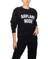 Departure Airplane Mode Sweatshirt In Black