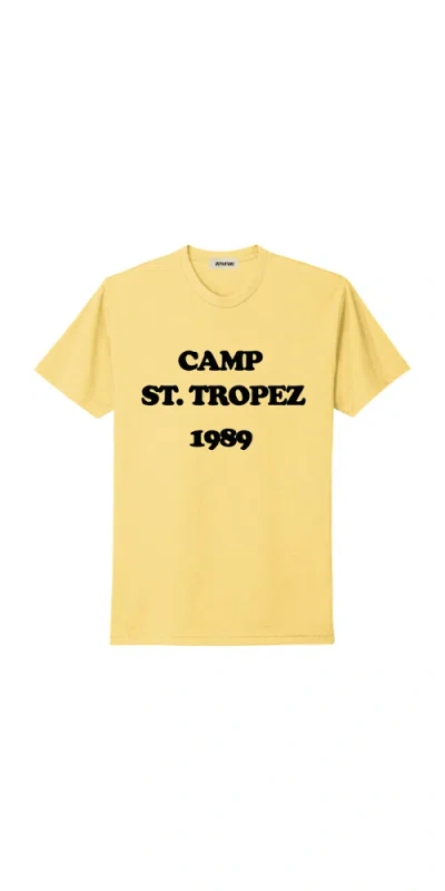 Departure Camp St. Tropez Tee In Yellow