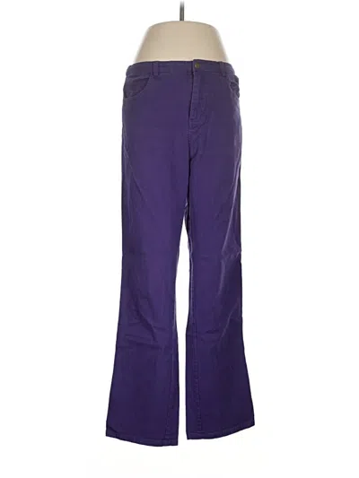 Pre-owned Departure Jeans In Purple