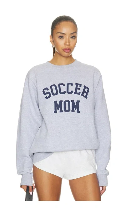 Departure Soccer Mom Sweatshirt In Grey