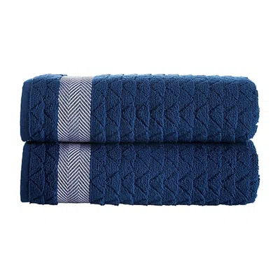 Depera Home 2-pc. Bath Towel In Blue
