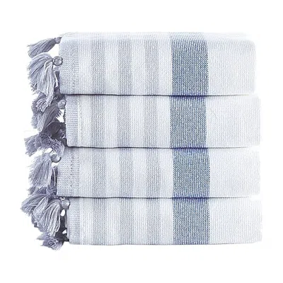 Depera Home 4-pc. Washcloth In Blue