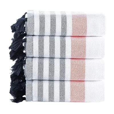 Depera Home 4-pc. Washcloth In Orange