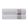 Depera Home Bath Sheets 2-pc. Bath Sheet In Brown