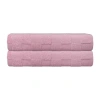 Depera Home Bath Sheets 2-pc. Bath Sheet In Pink
