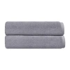 Depera Home Bath Sheets 2-pc. Bath Sheet In Silver