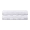 Depera Home Bath Sheets 2-pc. Bath Sheet In White