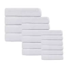Depera Home Bath Towels Set Quick Dry Bath Towel Set In White