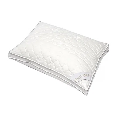 Depera Home Down Alternative Firm Density Bed Pillow In White