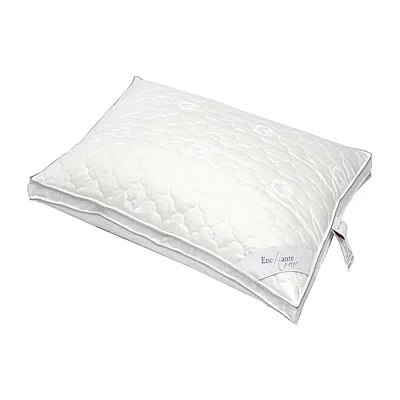 Depera Home Down Alternative Firm Density Bed Pillow In White