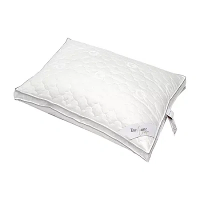 Depera Home Down Alternative Medium Density Bed Pillow In White