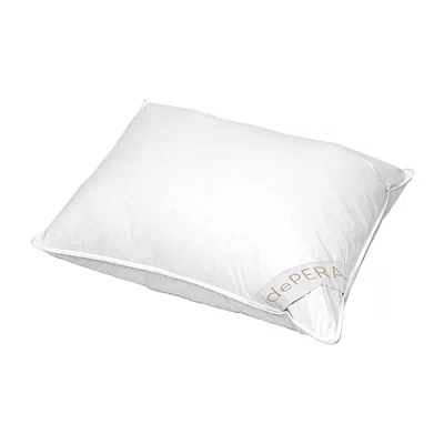 Depera Home Down Firm Density Bed Pillow In White