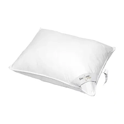 Depera Home Down Medium Density Bed Pillow In White