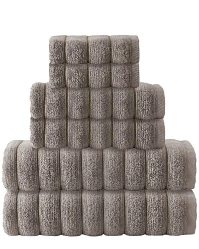 Depera Home Enchante Home 6pc Vague Towel Set In Multi