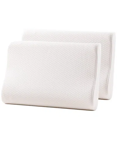 Depera Home Enchante Home Set Of 2 Visco Memory Foam Pillows