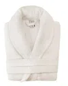 Depera Home Enchante Home Shawl Turkish Cotton Bathrobe In Ivory