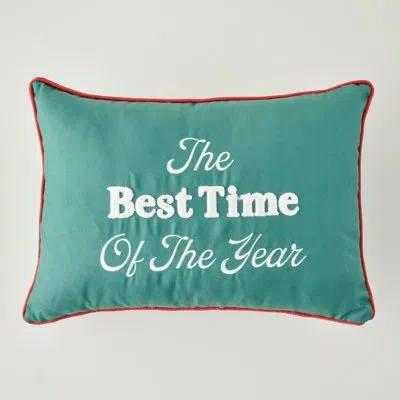 Depera Home Green Decorative Pillow Cover