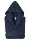 Depera Home Hooded Turkish Cotton Bathrobe In Blue