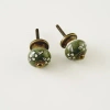 Depera Home Milo Ceramic Cabinet Knobs (set Of 2) In Multi