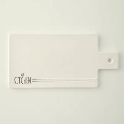Depera Home My Kitchen Porcelain Rectangular Cutting Board