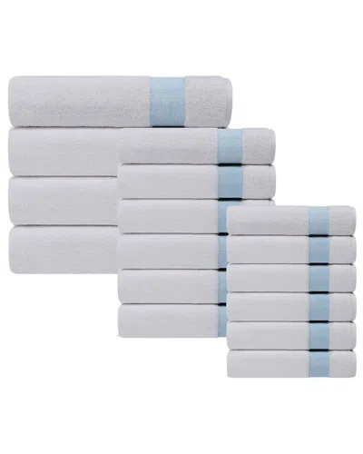 DEPERA HOME DEPERA HOME PERA SET OF 16 TURKISH TOWELS