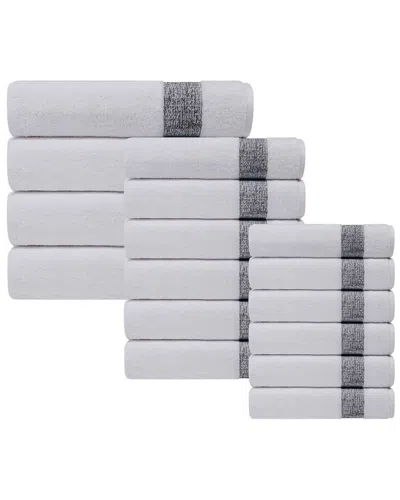 DEPERA HOME DEPERA HOME PERA SET OF 16 TURKISH TOWELS