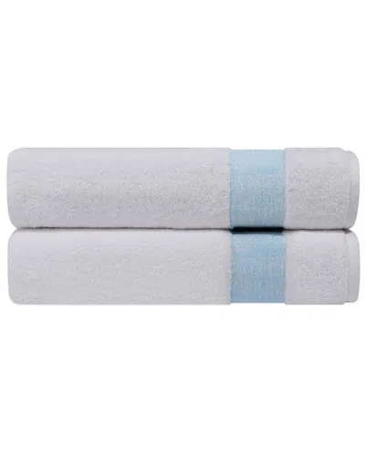 DEPERA HOME DEPERA HOME PERA SET OF 2 TURKISH BATH SHEETS