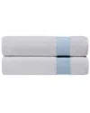 Depera Home Pera Set Of 2 Turkish Bath Sheets In Blue