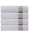 Depera Home Pera Set Of 4 Turkish Bath Towels In Beige