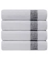 DEPERA HOME DEPERA HOME PERA SET OF 4 TURKISH HAND TOWELS