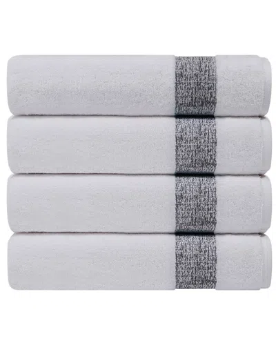 DEPERA HOME DEPERA HOME PERA SET OF 4 TURKISH HAND TOWELS